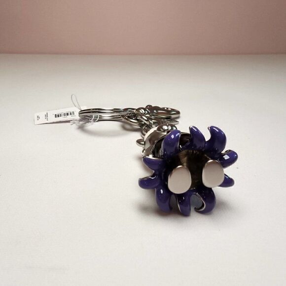 NWT CC346 Coach x Disney Ursula Bear Bag Charm Key Ring Villain - Picture 2 of 3